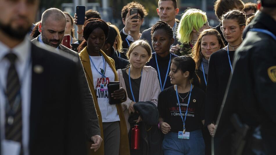 25. UN-Klimakonferenz in Madrid - Greta Thunberg