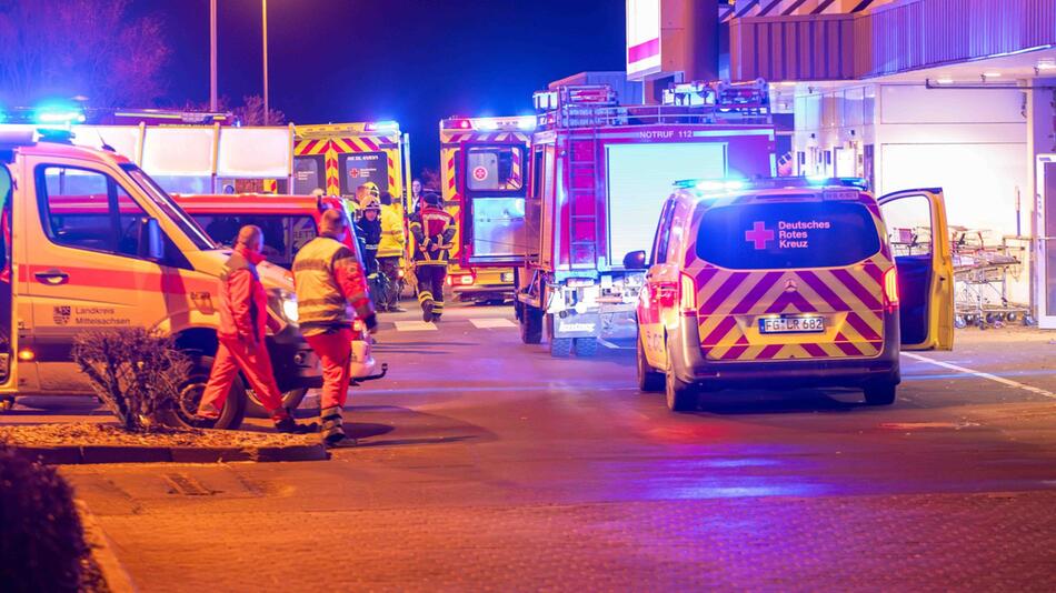 Substanz in Supermarkt - 15 Menschen in Krankenhaus