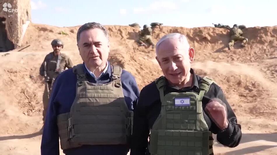 Netanjahu besucht überraschend Soldaten im Gazastreifen