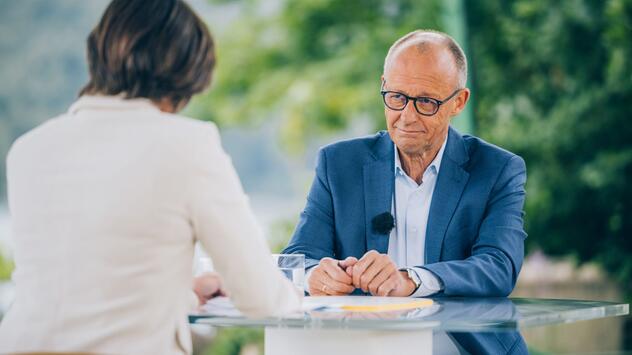 ZDF-Sommerinterview 2026 - Merz