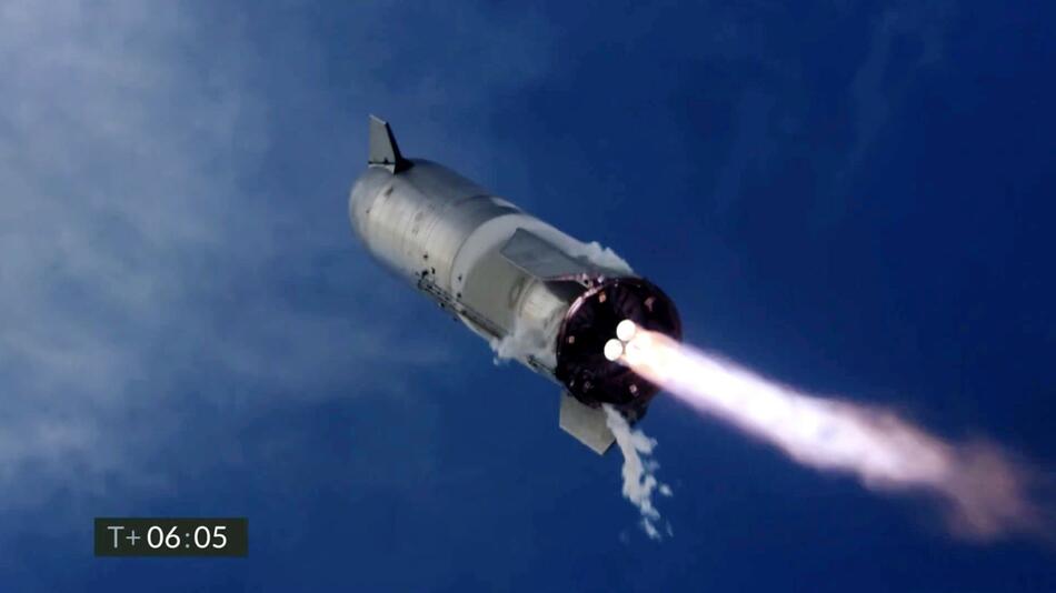 Test einer SpaceX-Rakete