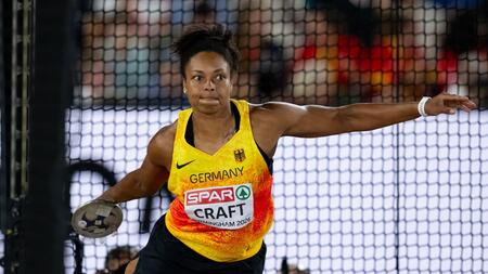 Craft gewinnt EM-Silber im Diskuswurf