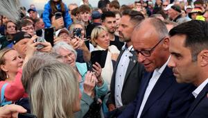 Wahlen Mecklenburg-Vorpommern - Merz bei Wahlkampfauftritt