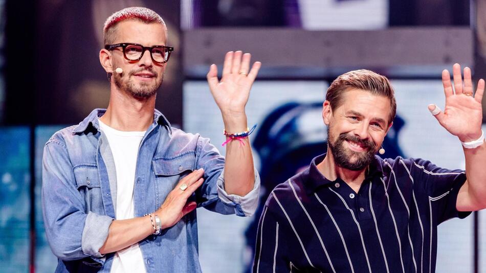 Eingepieltes Duo: Joko Winterscheidt (l.) und Klaas Heufer-Umlauf bei "Joko und Klaas gegen ...