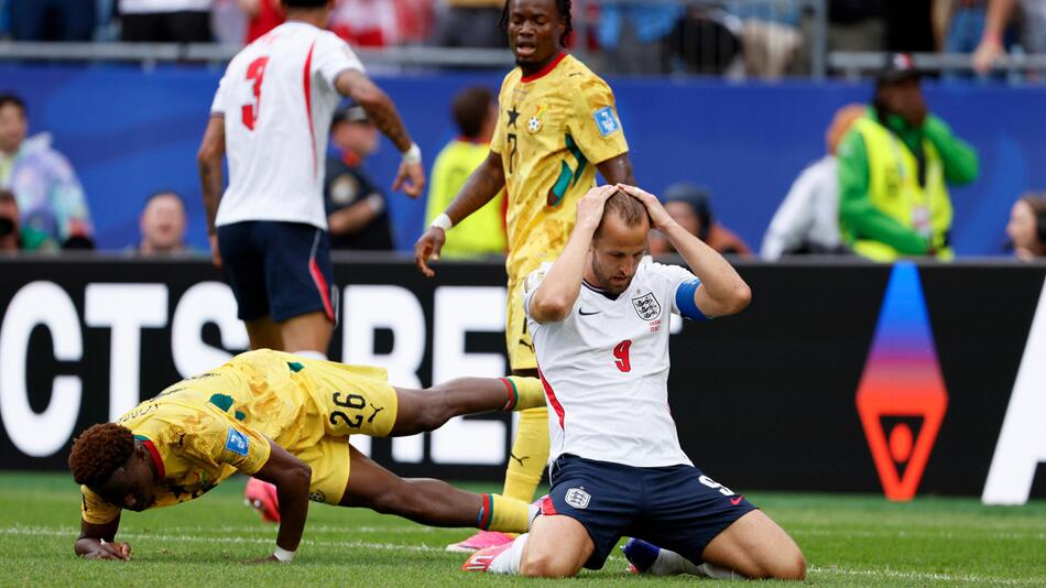 Enttäuschung für England im zweiten Spiel