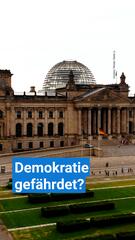 Zwei Drittel der Deutschen sehen Demokratie gefährdet