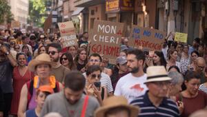 Protest gegen Massentourismus auf Mallorca