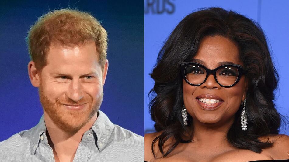 Oprah Winfrey und Prinz Harry machen gemeinsame Doku-Serie