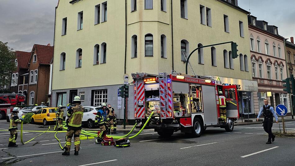 Verletzte bei mehreren Bränden in Essen