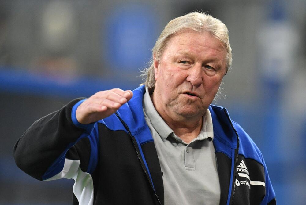 Horst Hrubesch beim Hamburger SV