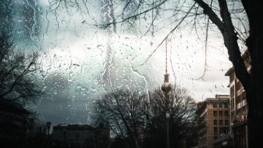 Regen in Berlin