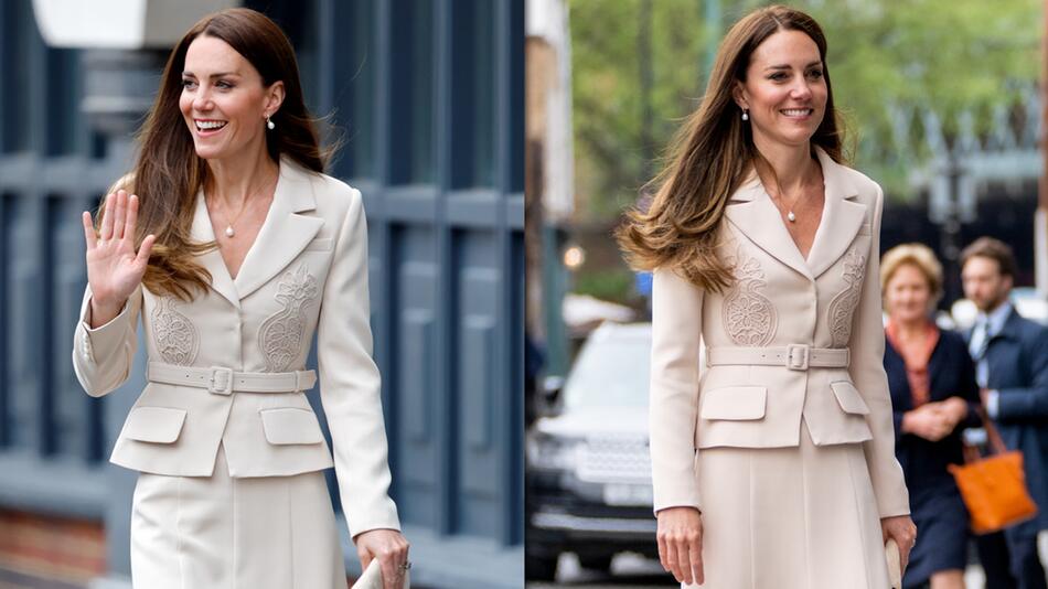 Stil-Ikone: Herzogin Kate erneut modisches Vorbild für First Lady