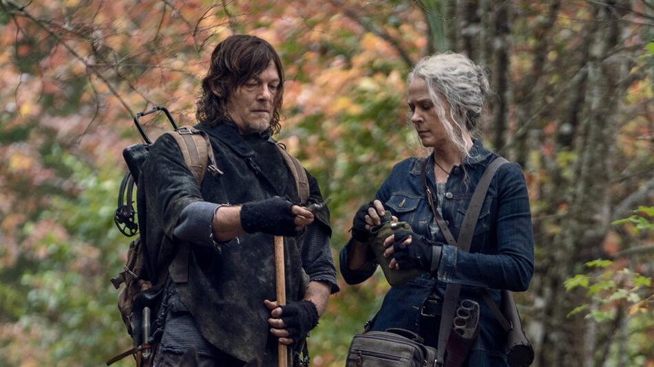 Bald wiedervereint? Norman Reedus und Melissa Suzanne McBride in der Mutterserie "The Walking Dead".