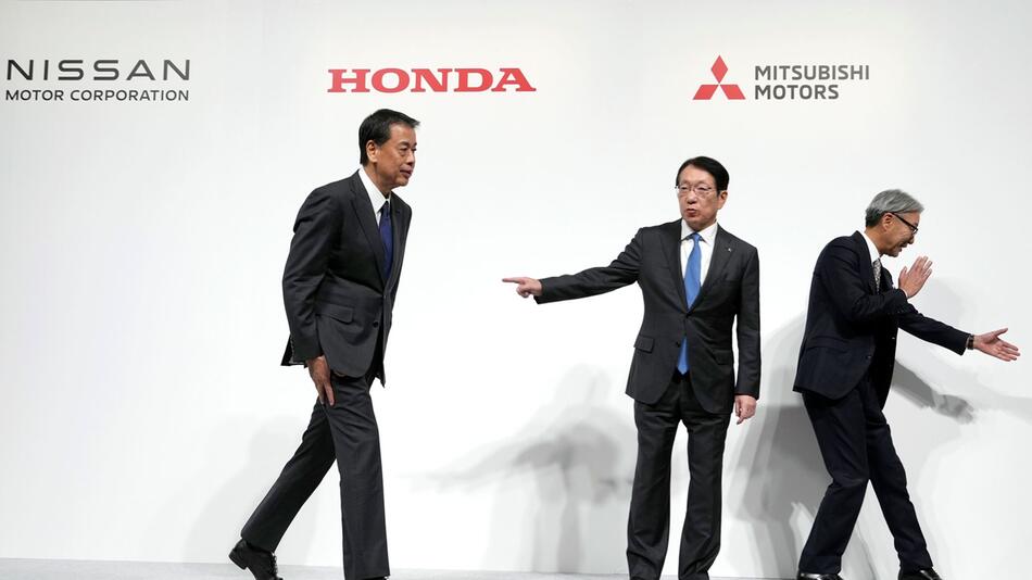 Gemeinsame Pressekonferenz von Honda und Nissan