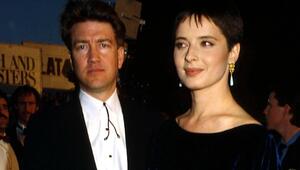 David Lynch und Isabella Rossellini waren von 1986 bis 1991 ein Paar. Hier sind sie 1987 bei den ...