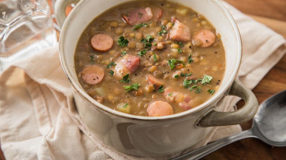 Linsensuppe