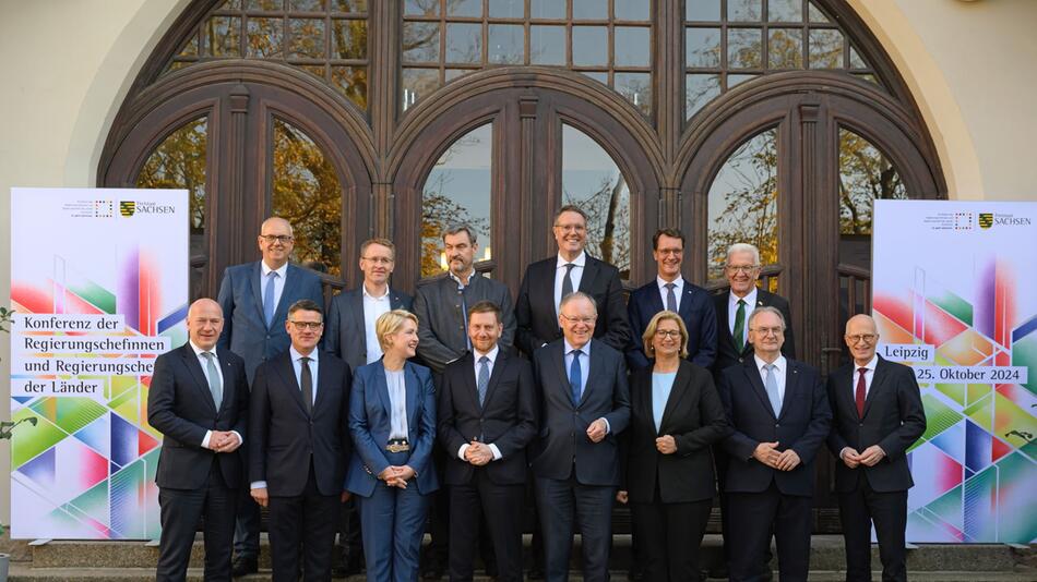 Ministerpräsidentenkonferenz in Leipzig