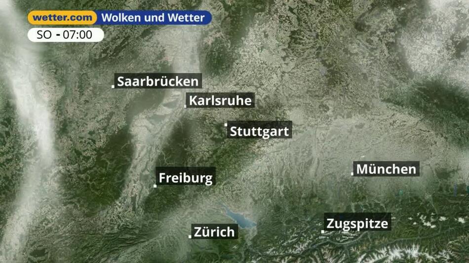 "Stuttgart / Württemberg: Dein Wetter für Deine Region!"