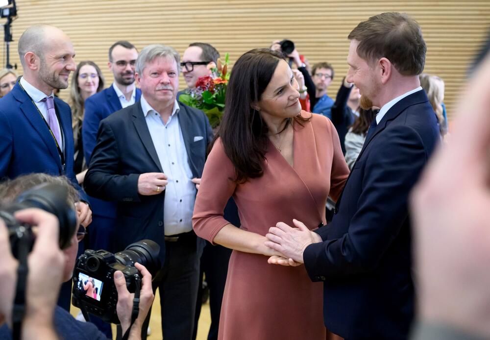 Ministerpräsidentenwahl in Sachsen