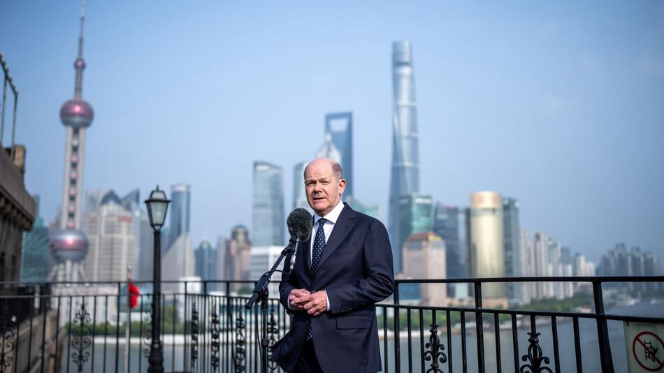 Kanzler Scholz in China