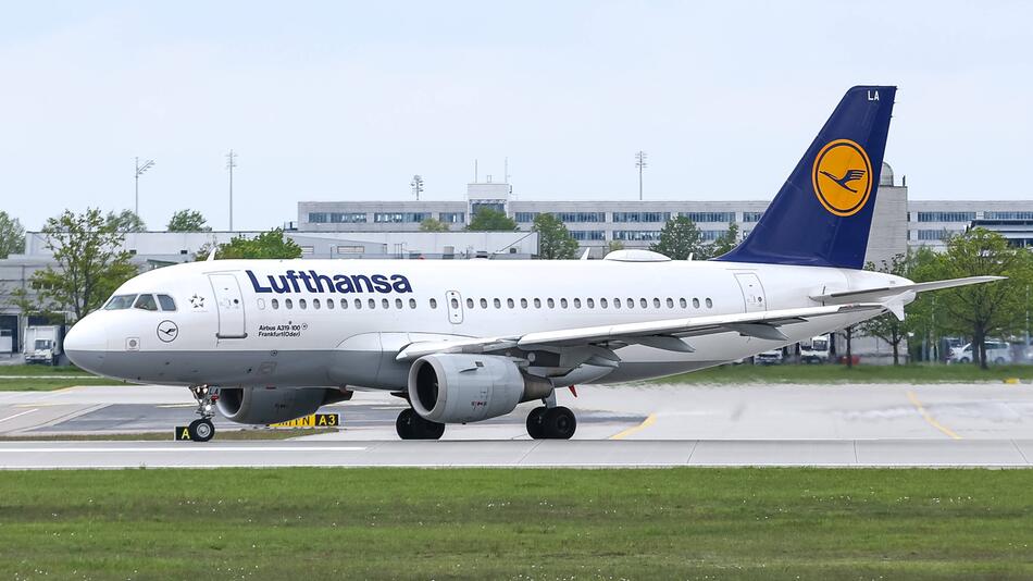 Flugzeug der Lufthansa