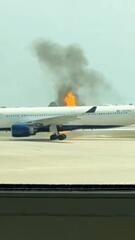 Vor dem Abflug: Airbus mit 294 Menschen an Bord fängt in Florida Feuer