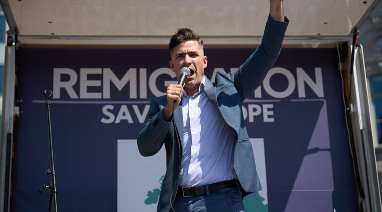 Martin Sellner, "Institut für Remigration"