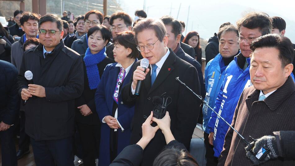 Südkoreas Oppositionschef Lee Jae Myung