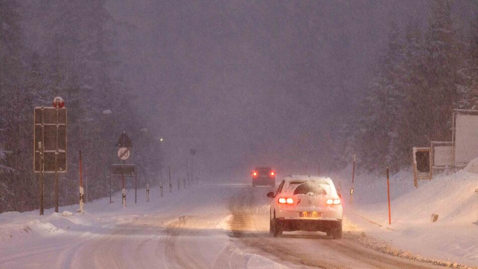 Weitere Schneefälle in Baden-Württemberg erwartet