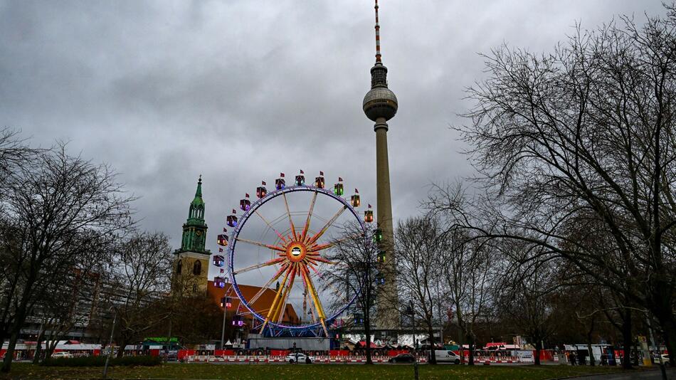 Windiges Wetter in Berlin