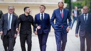 Merz, Macron, Starmer und Tusk in Kiew