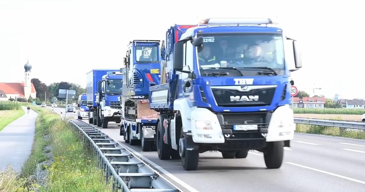 Nach Naturkatastrophe Thw Auf Dem Weg Nach Slowenien Gmx