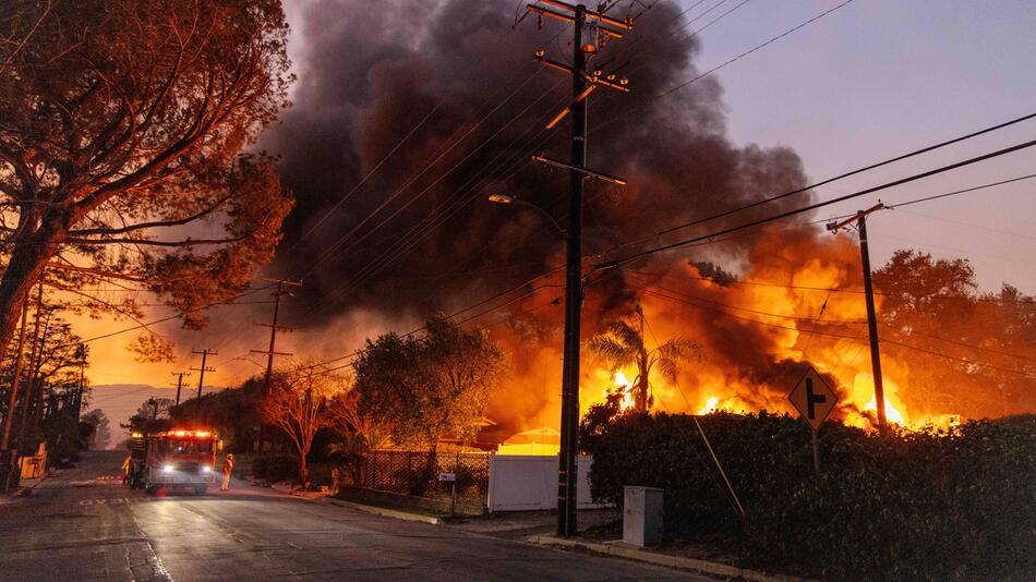 Haus, Brand, Kalifornien