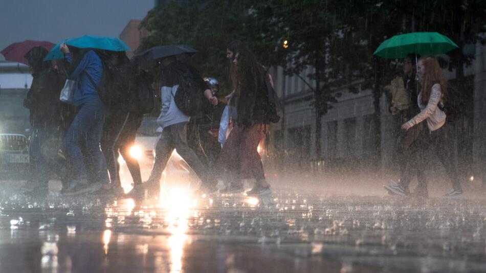 Regen in Berlin