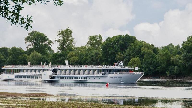 Die «MS Loire Princesse» fährt auf der Loire