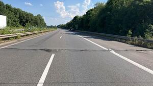 Hitze in Deutschland - Hitzeschäden auf der A5