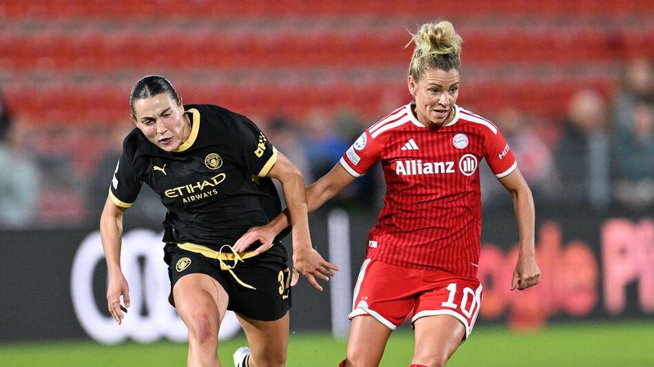 Später Schock: Bayern-Frauen verspielen 2:0-Führung gegen Manchester City