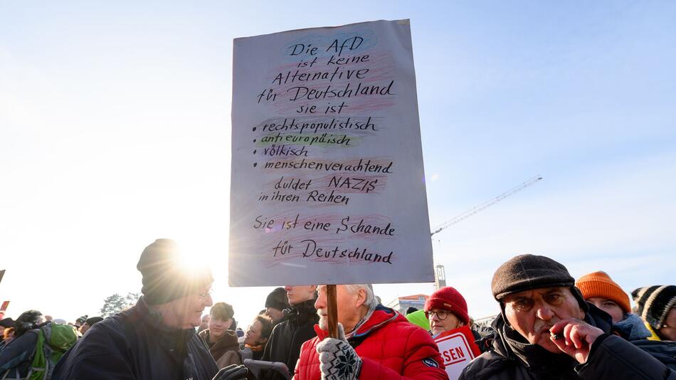 Demonstration gegen die AfD in Kassel