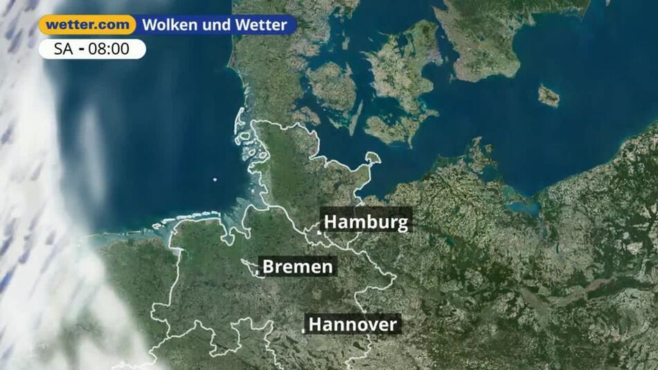 "Hamburg: Dein Wetter für Deine Region!"