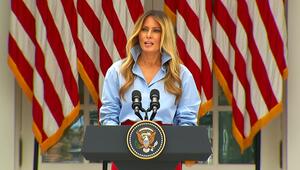 „Ich hörte, ihr habt mich vermisst": Melania Trump nach einem Monat zurück