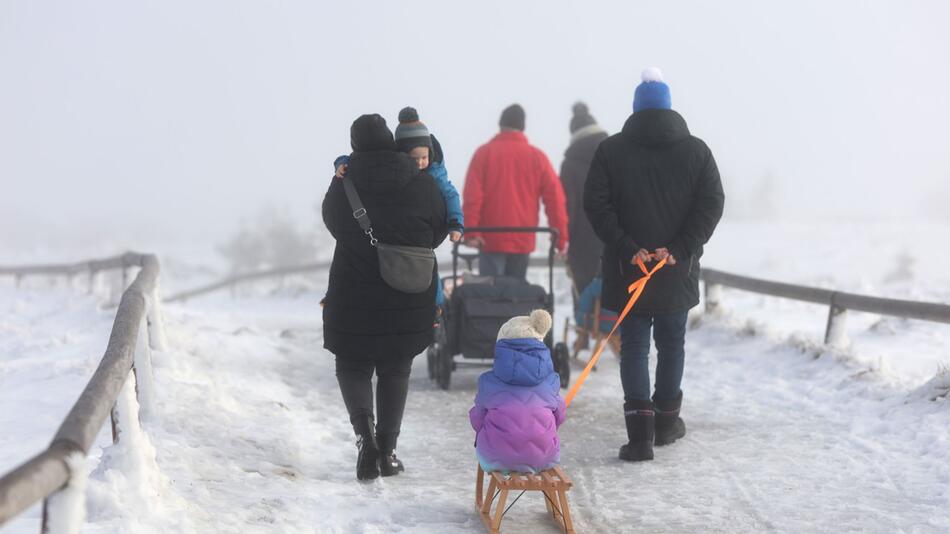 Weihnachtswetter im Harz