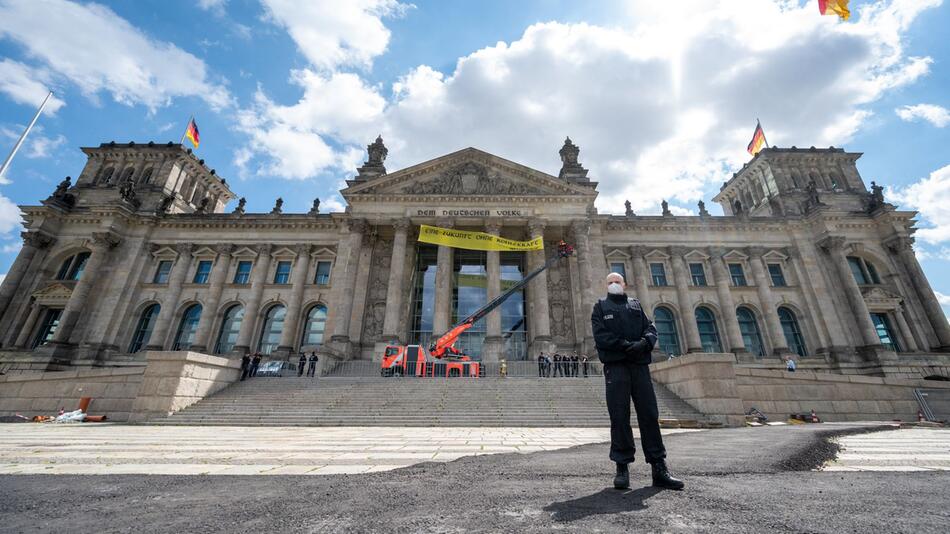 Protest für schnellen Kohleausstieg