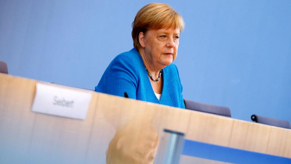 Pressekonferenz mit Bundeskanzlerin Merkel