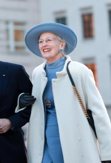 Margrethe von Dänemark und ihr Sohn, Kronprinz Frederik