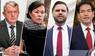  Lars Løkke Rasmussen, Vivian Motzfeldt; US-Vizepräsident JD Vance, US-Außenminister Marco Rubio.