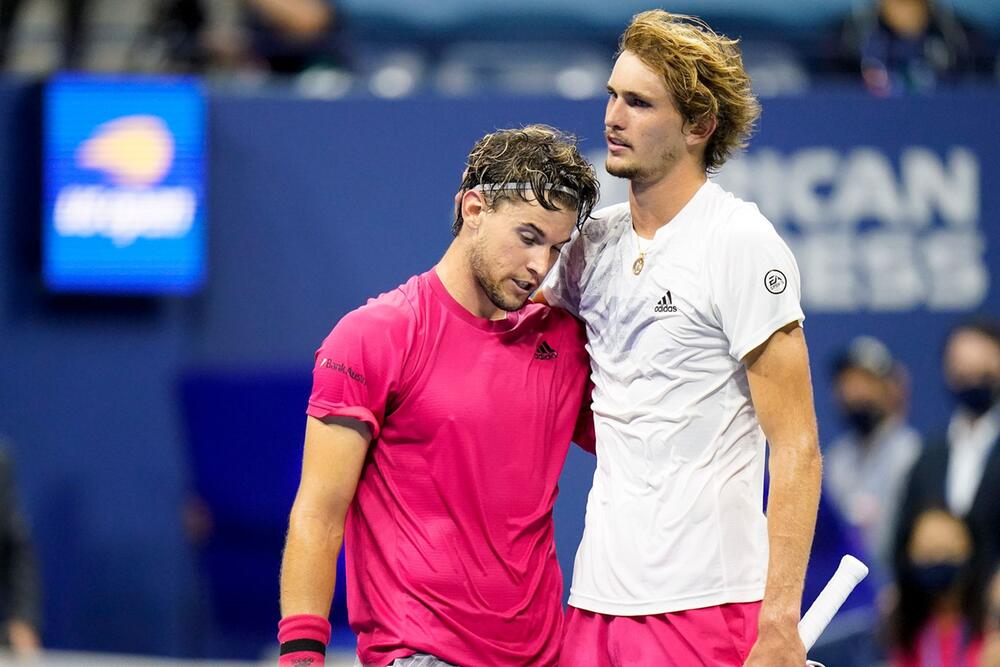 Dominic Thiem und Alexander Zverev