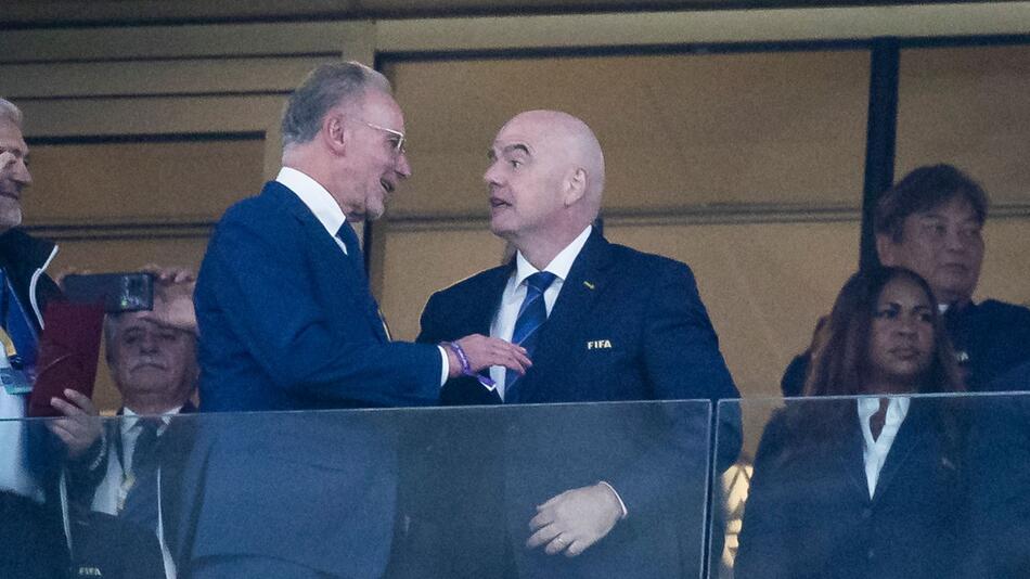 Karl-Heinz Rummenigge und Gianni Infantino