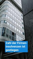 Zahl der Firmeninsolvenzen gestiegen