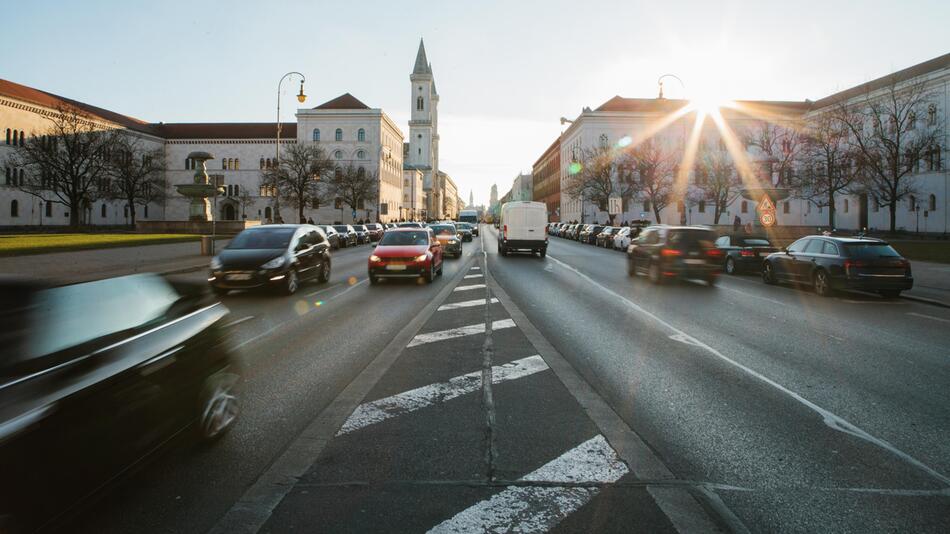 Straße in München