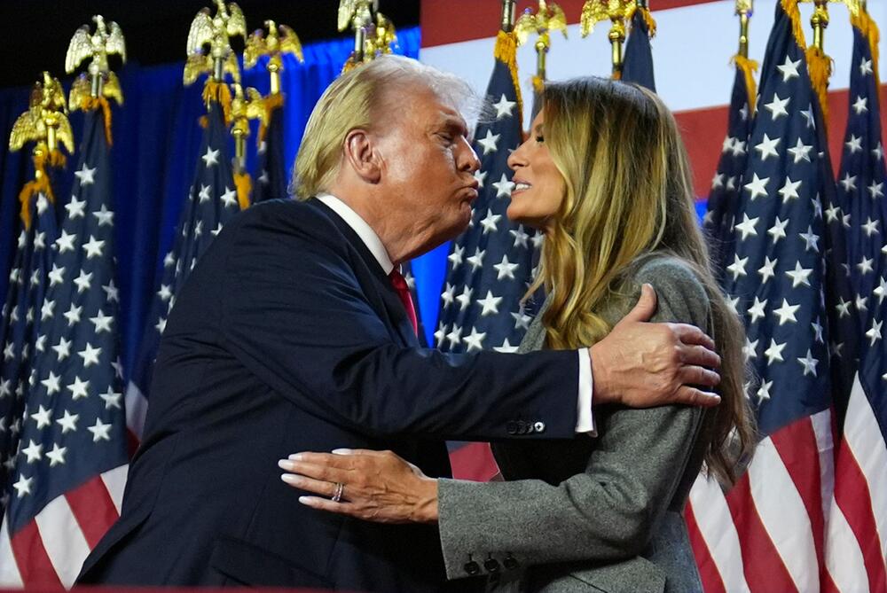 Donald und Melania Trump